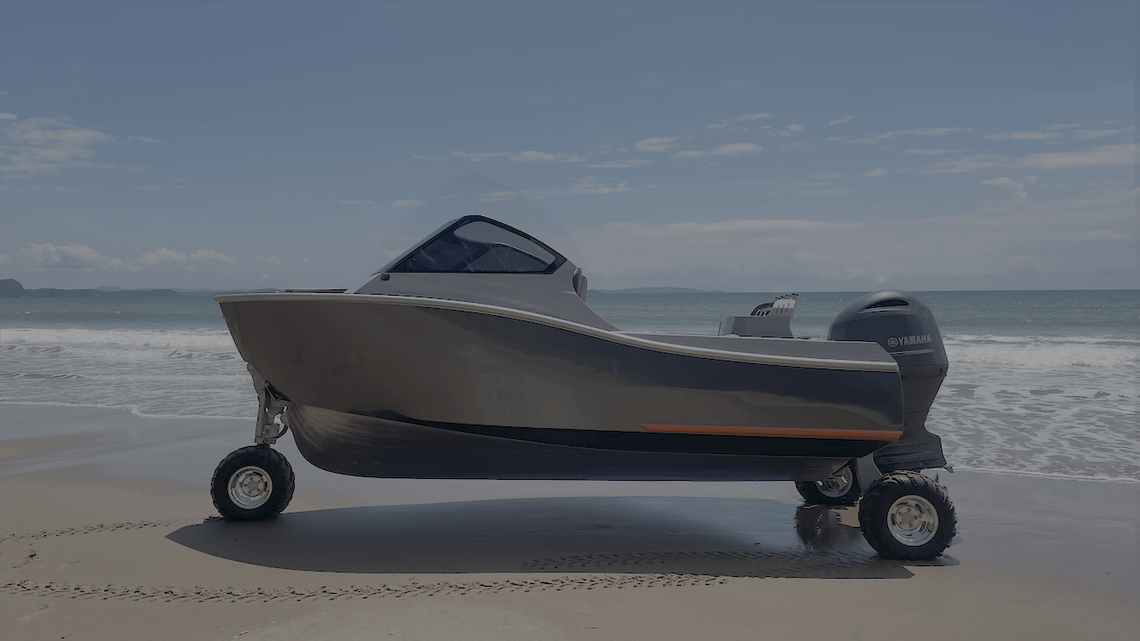 Amphibious Sealegs 6.5m Alloy Cuddy Cabin 2