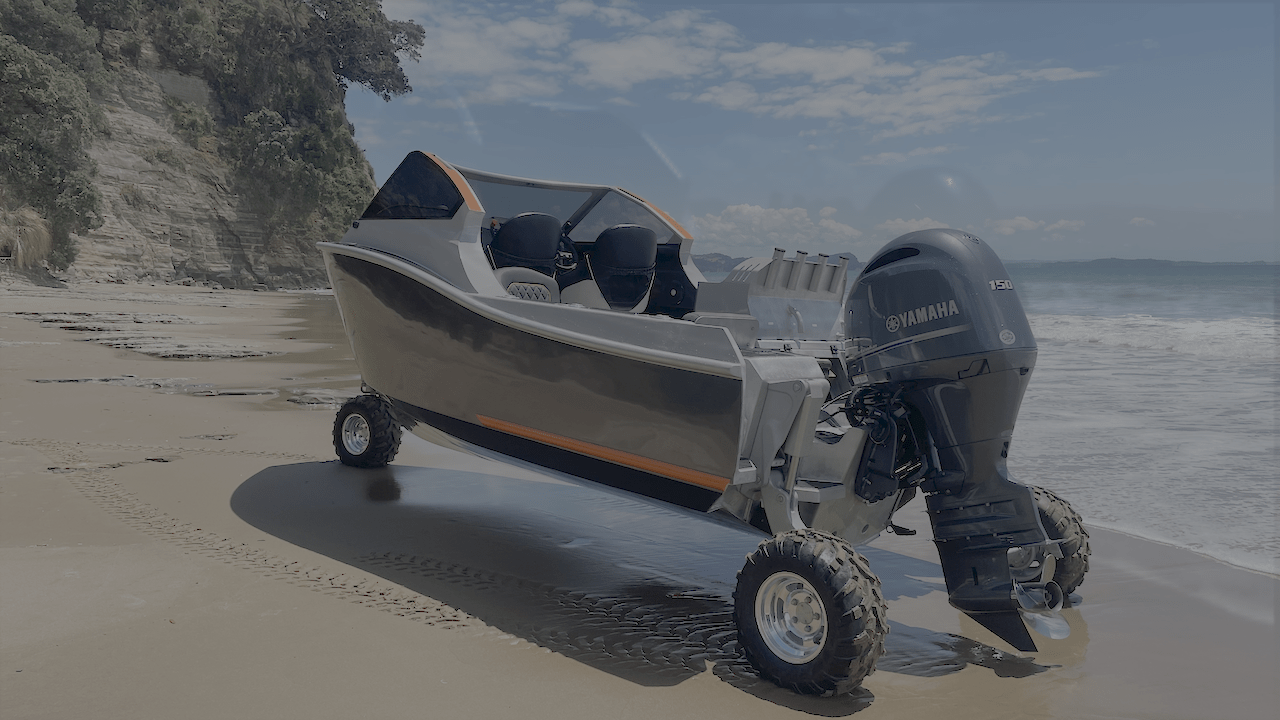 Amphibious Sealegs 6.5m Alloy Cuddy Cabin 3