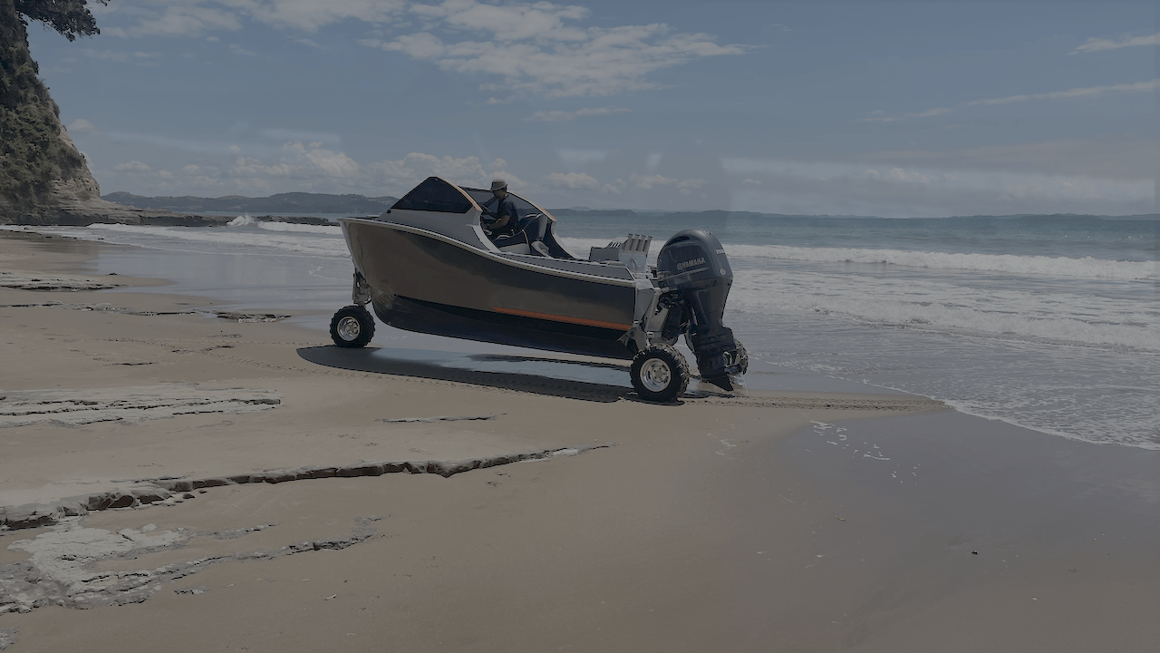 Amphibious Sealegs 6.5m Alloy Cuddy Cabin 4
