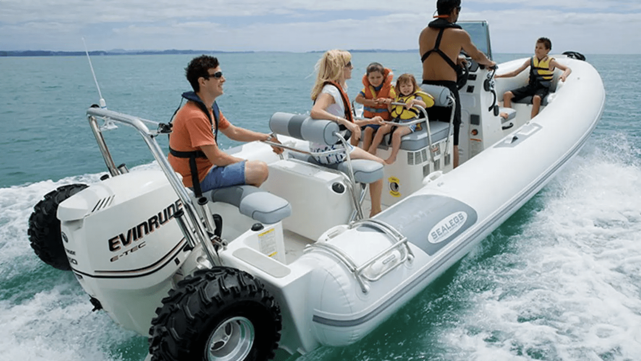 Amphibious Sealegs 7.1m Sport RIB 5
