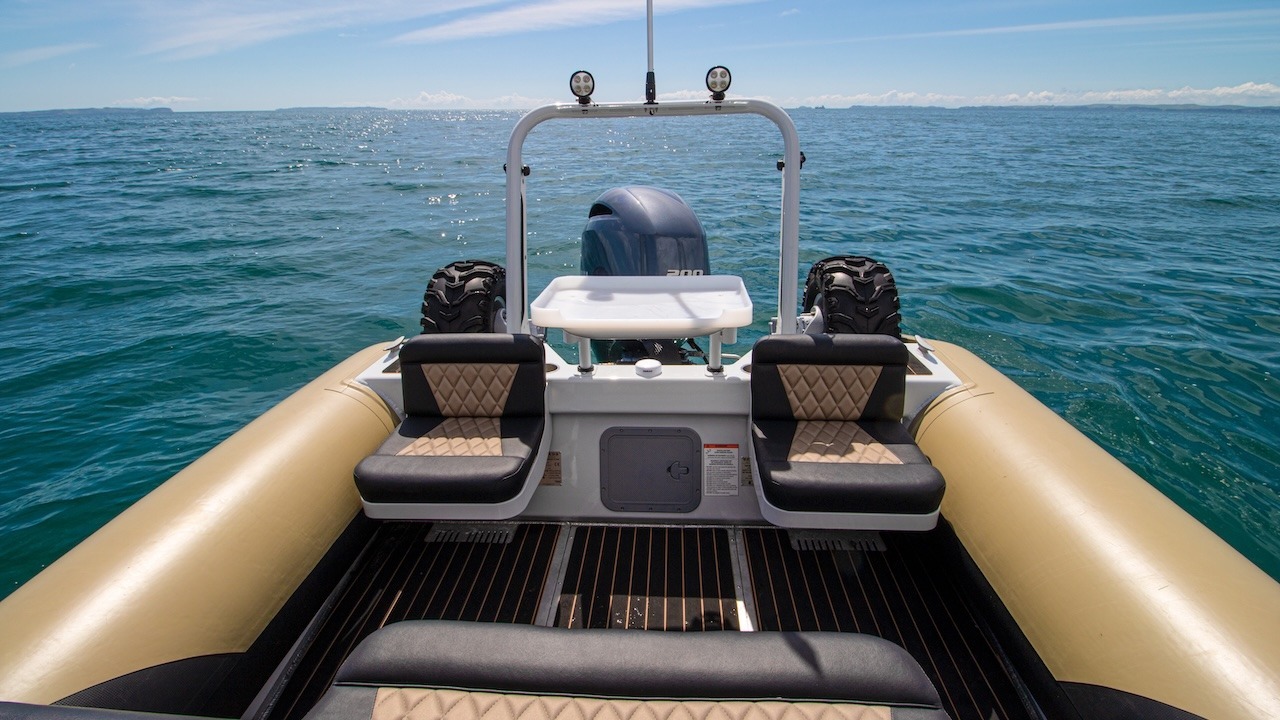 Amphibious Sealegs 7.5m RIB 5