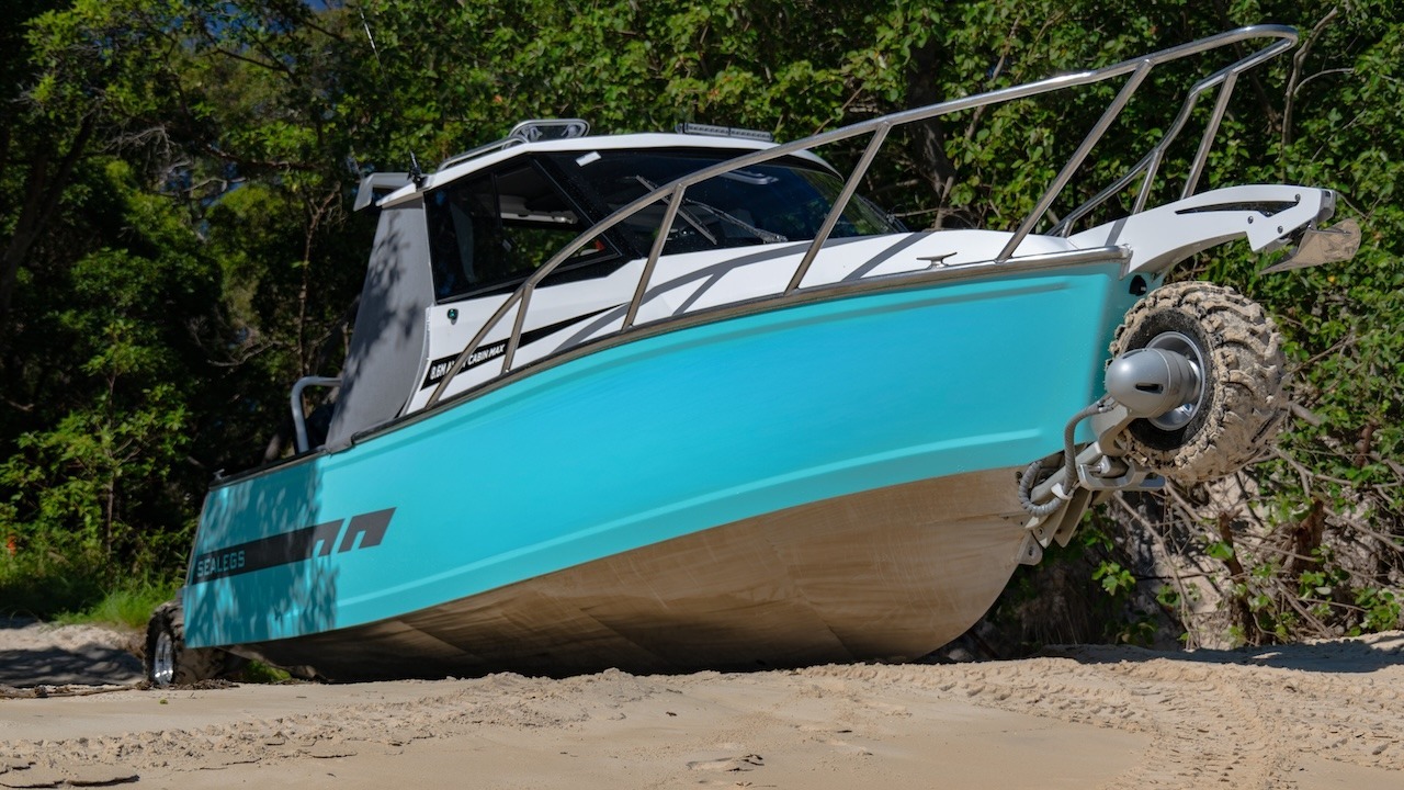 Amphibious Sealegs 8.6m Alloy MAX 2