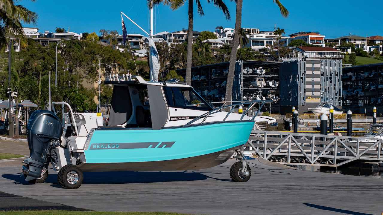 Amphibious Sealegs 8.6m Alloy MAX 4