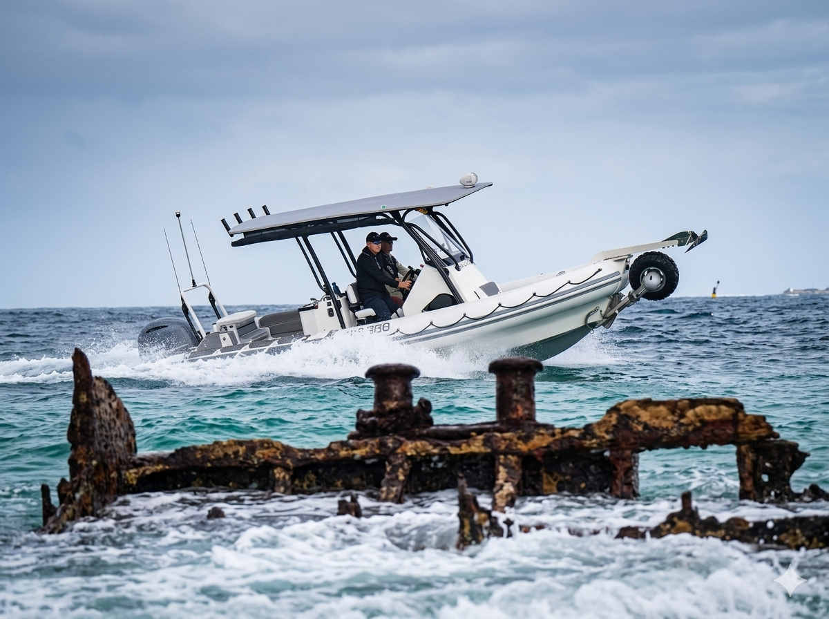 2023 Sealegs 7.5m Hydrasol RIB